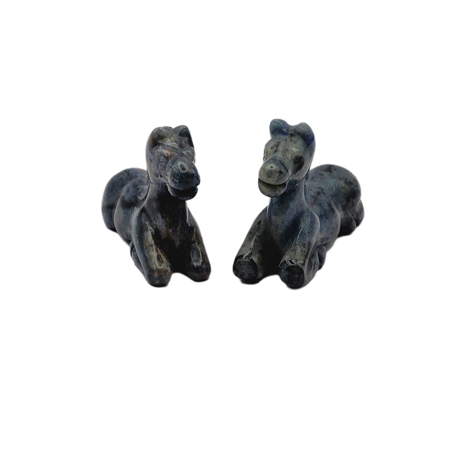 Chinesisches Sternzeichen Pferd – aus Dumortierit Halschakra