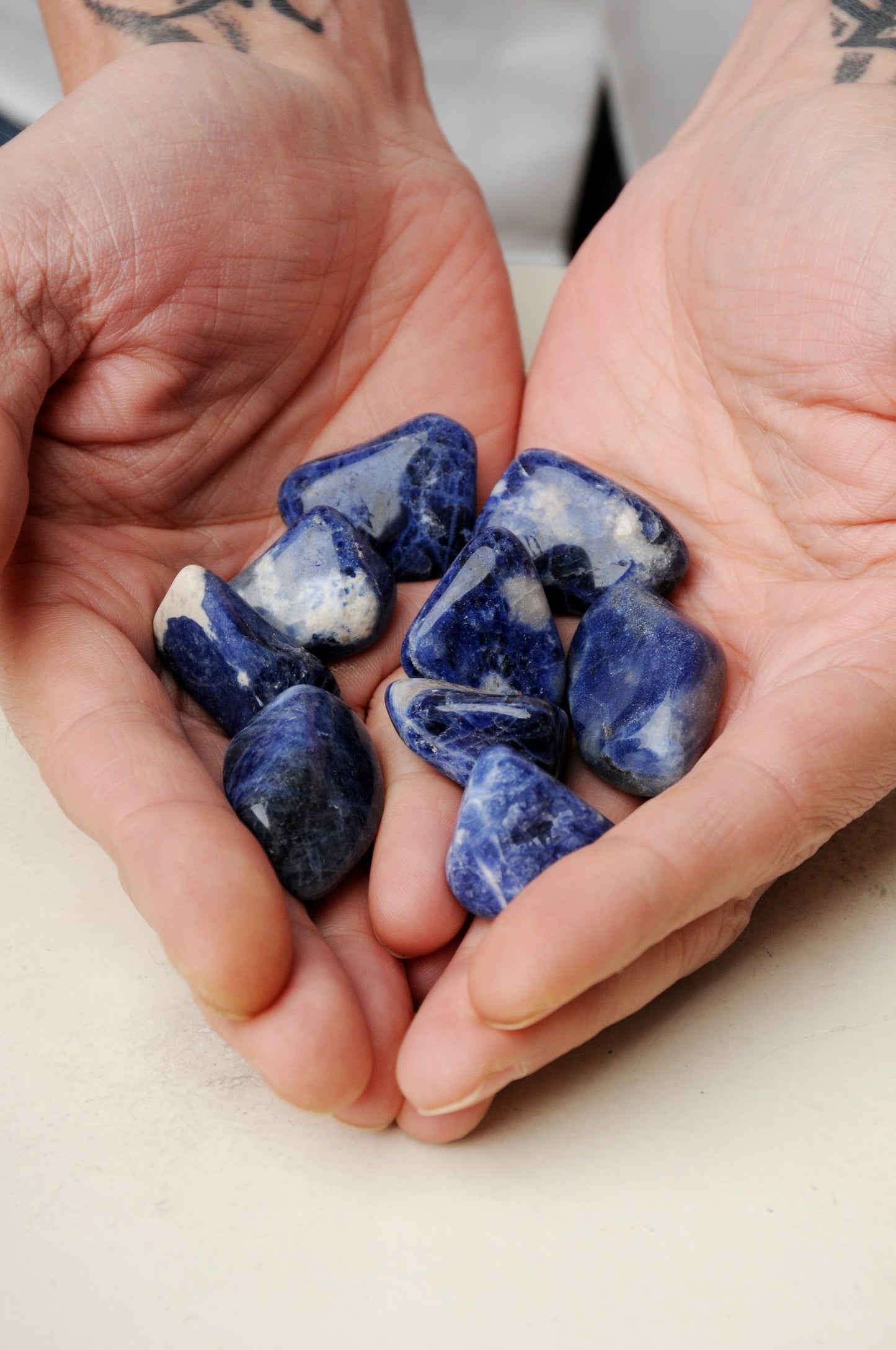 Sodalith Energie Stein Stirnchakra