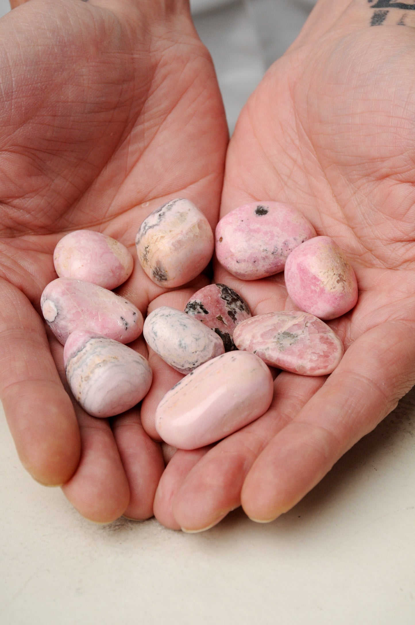 Rhodochrosit Energie Stein Herzchakra