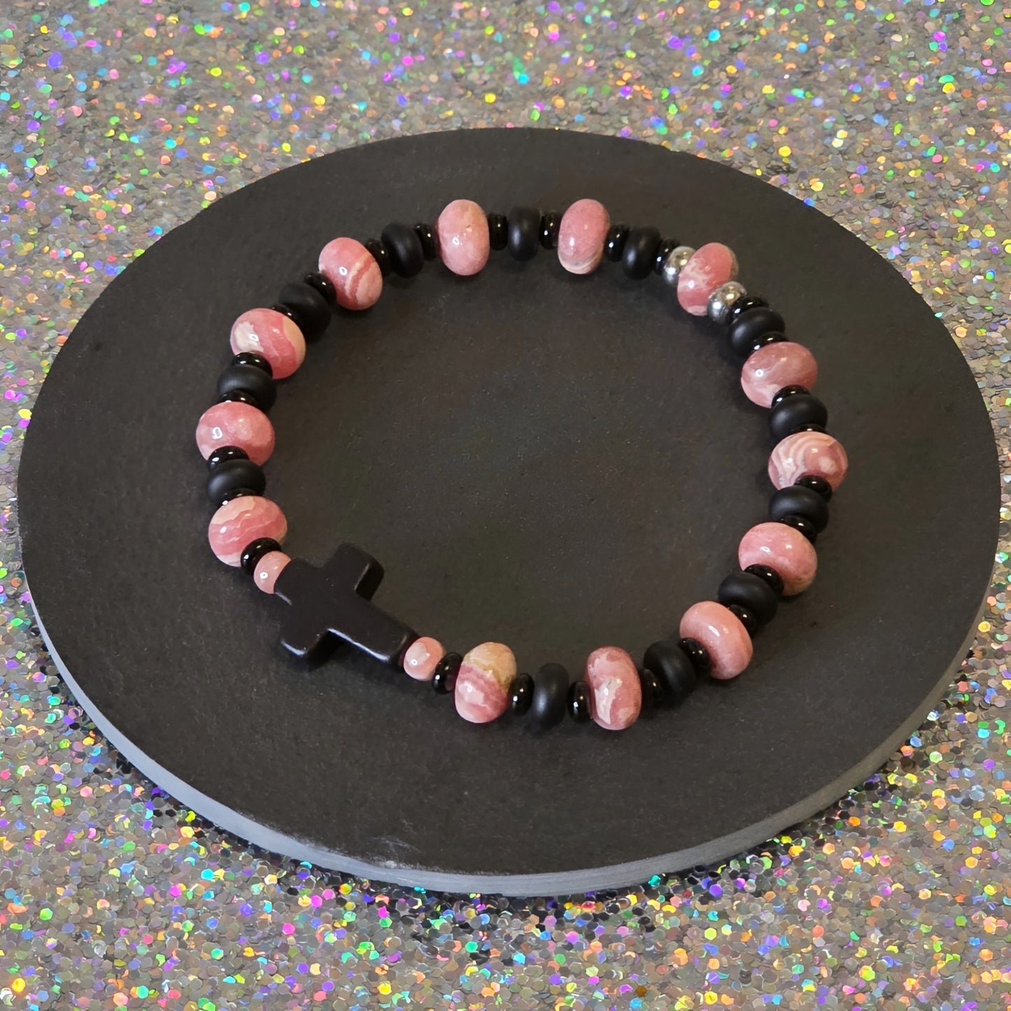 Rhodochrosit Energie Armband Atemlos Herzchakra