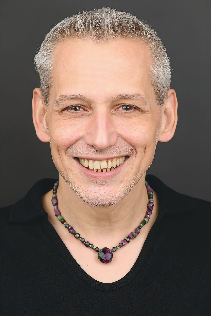 Rubin-Zoisit Energie Kette mit Stein Rubin-Zoisit Herzchakra