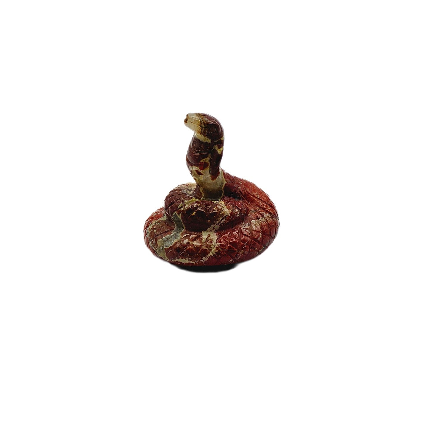 Chinesisches Sternzeichen Schlange – aus Buntjaspis Wurzelchakra