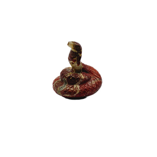 Chinesisches Sternzeichen Schlange – aus Buntjaspis Wurzelchakra