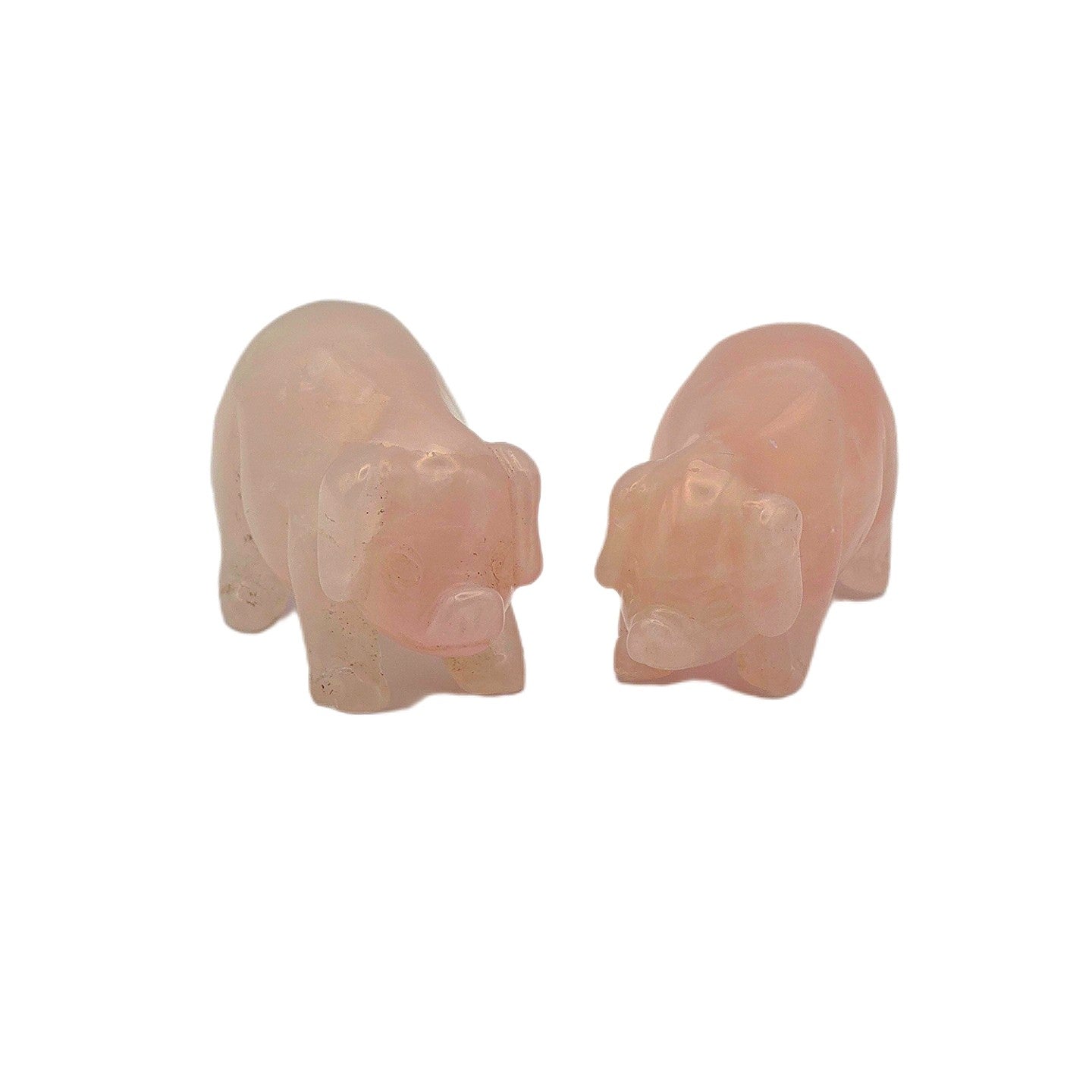 Chinesisches Sternzeichen Schwein – aus Rosenquarz Herzchakra