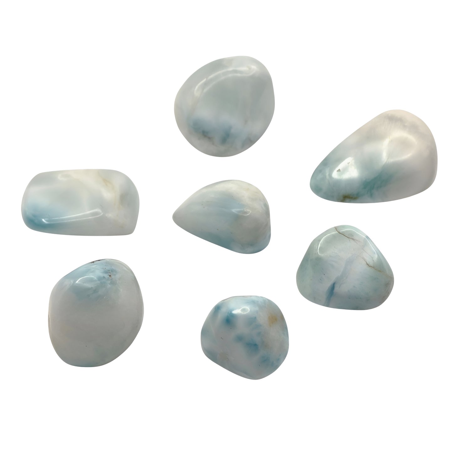 Larimar Energie Stein Halschakra
