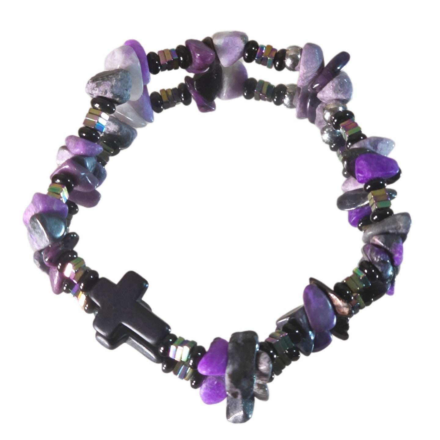 Sugilith Energie Armband Grisu Kronenchakra