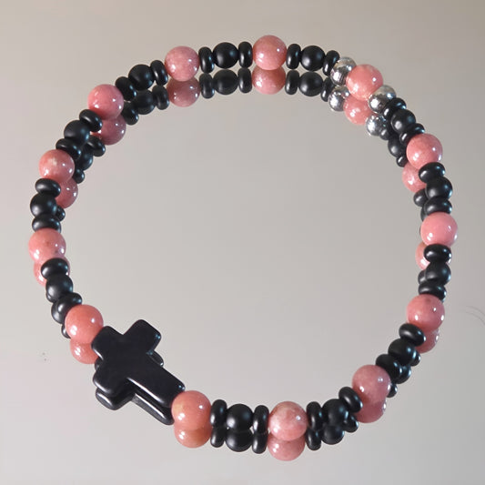 Thulit Energie Armband Amalia Herzchakra