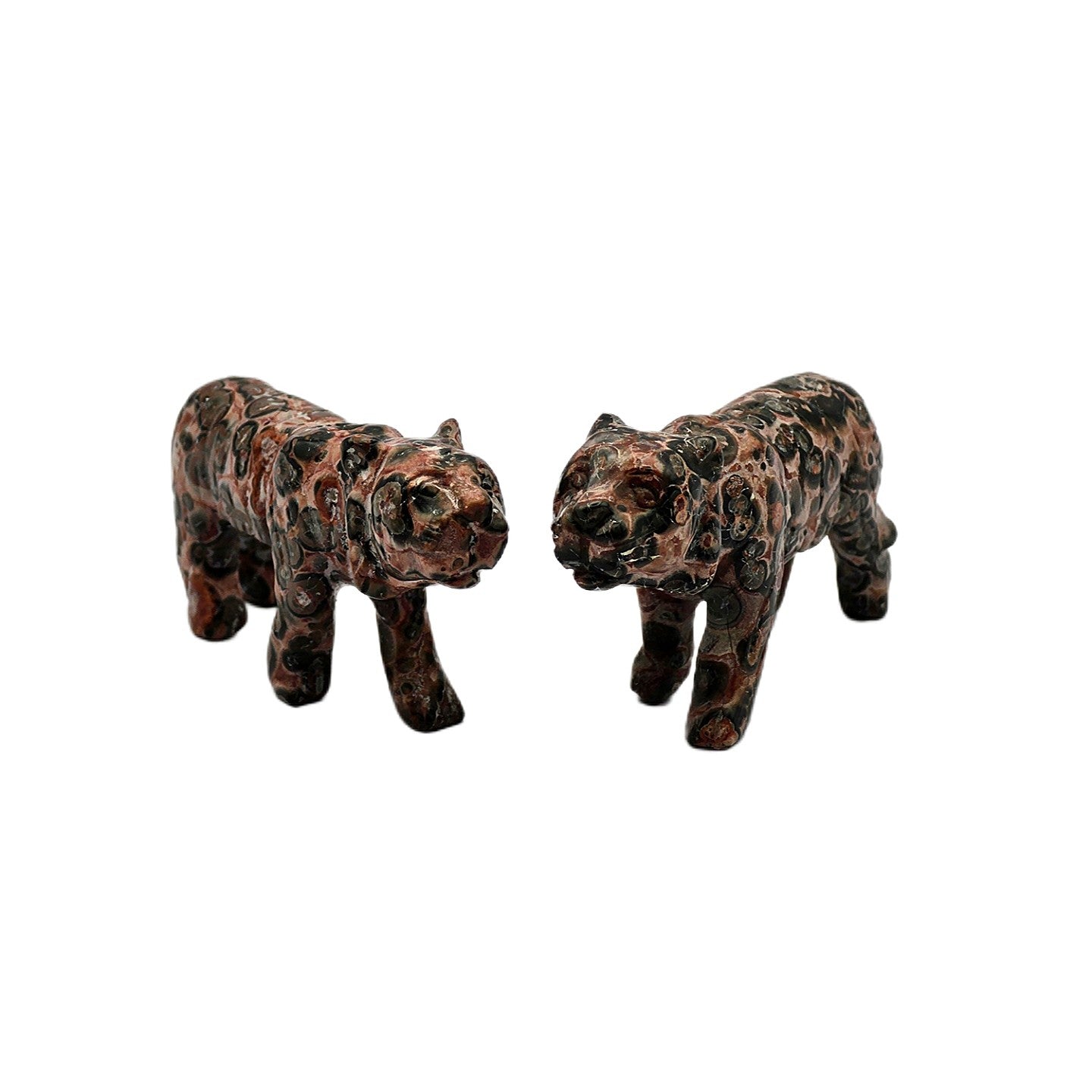 Chinesisches Sternzeichen Tiger – aus Leopardenfell-Jaspis Wurzelchakra