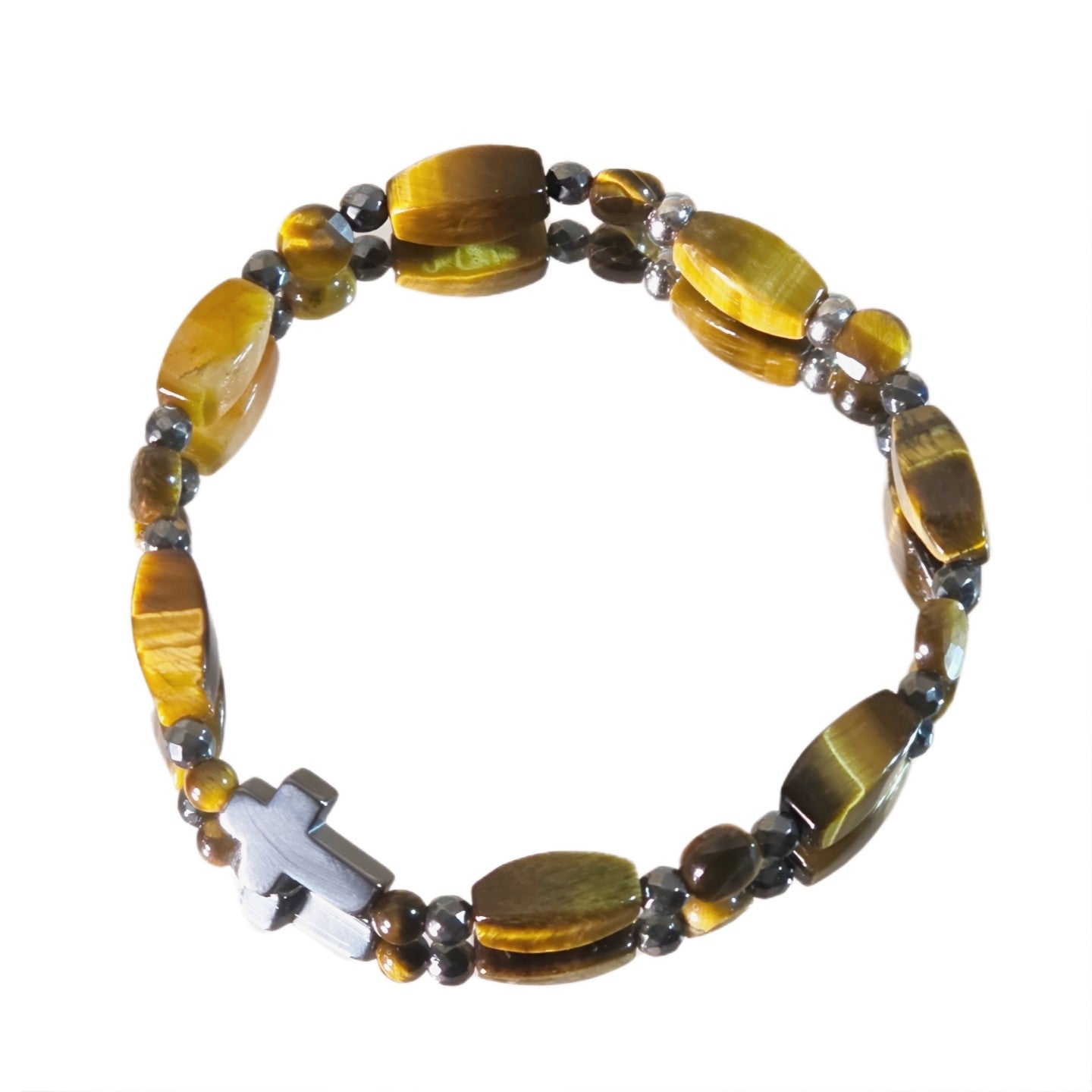 Tigerauge Energie Armband Braveheart Solarplexus Chakra