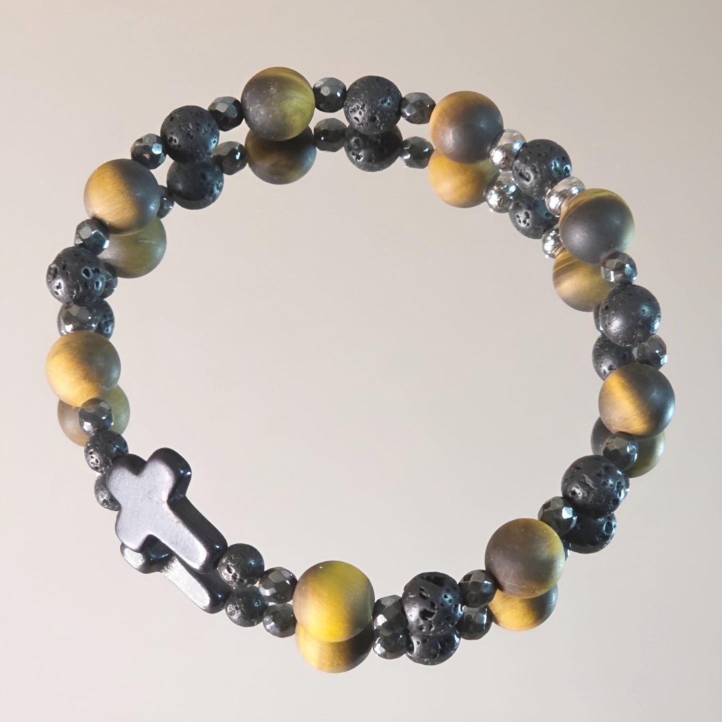 Tigerauge Energie Armband Courage Solarplexus Chakra