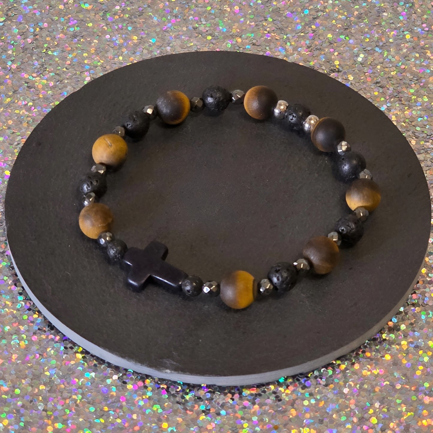 Tigerauge Energie Armband Courage Solarplexus Chakra