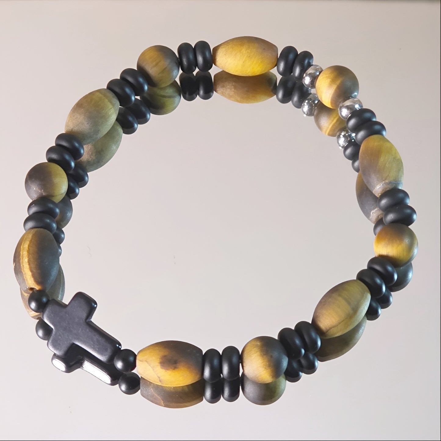 Tigerauge Energie Armband Rocky Solarplexus Chakra