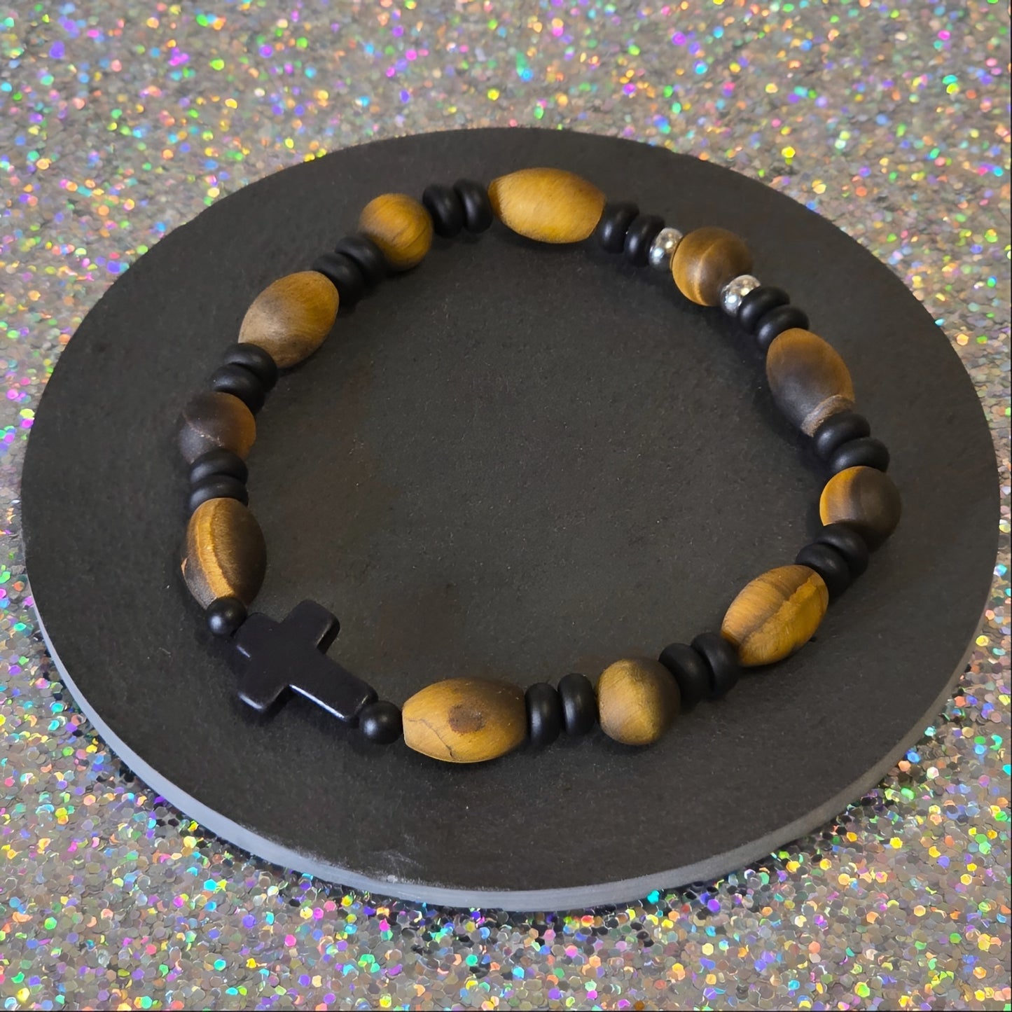 Tigerauge Energie Armband Rocky Solarplexus Chakra