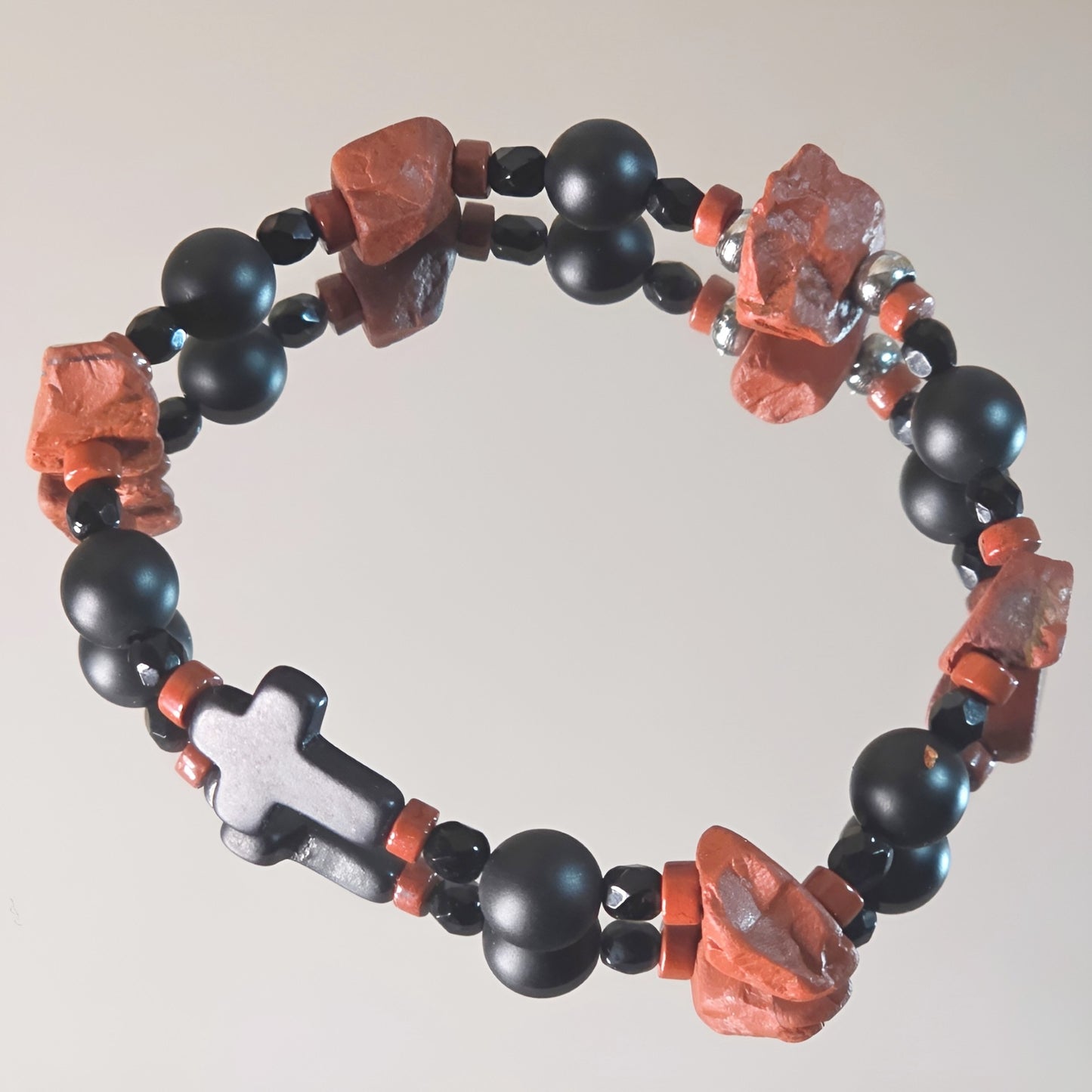 roter Jaspis Energie Armband Ikigai Wurzelchakra