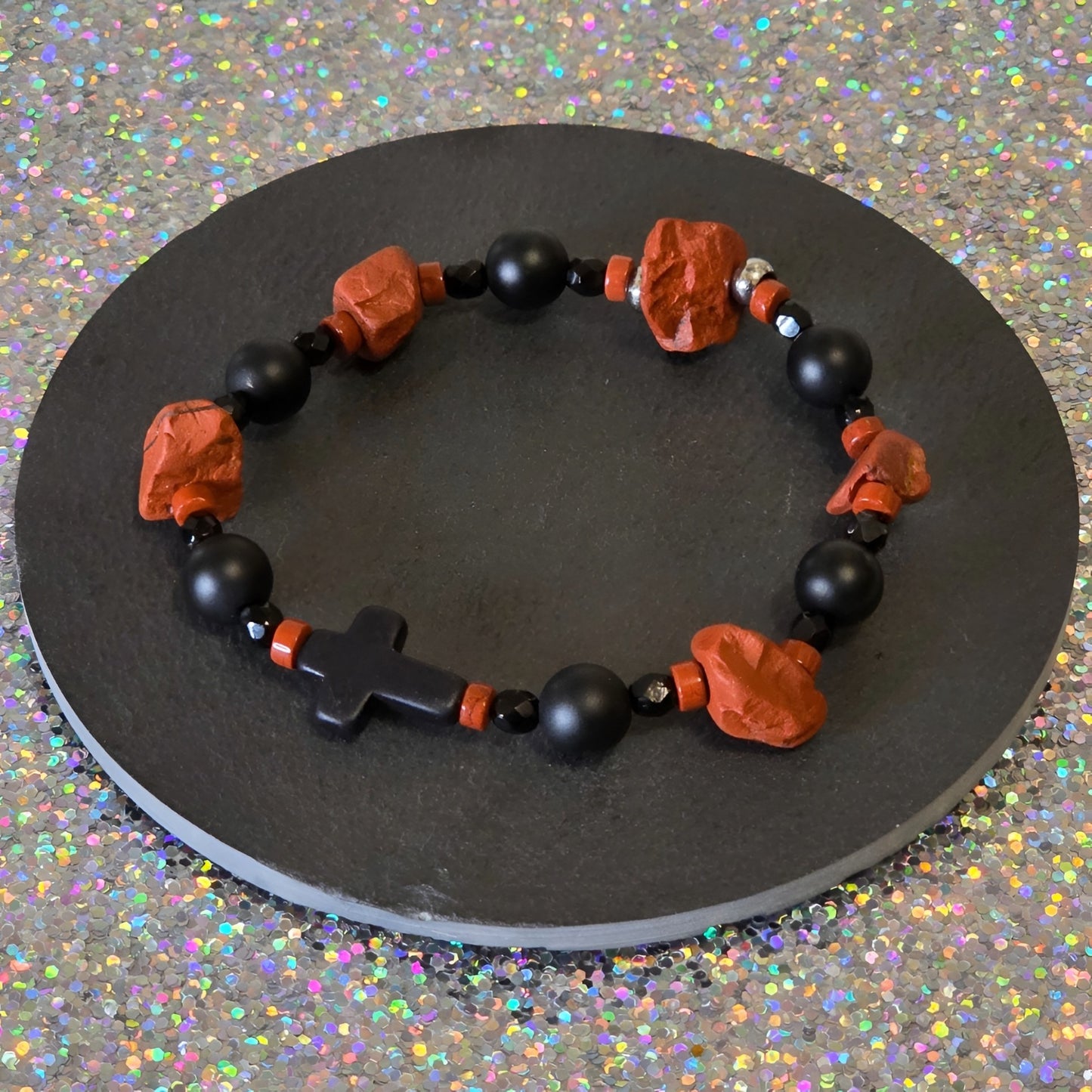 roter Jaspis Energie Armband Ikigai Wurzelchakra