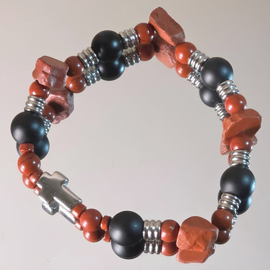 roter Jaspis Energie Armband Shoshin Wurzelchakra