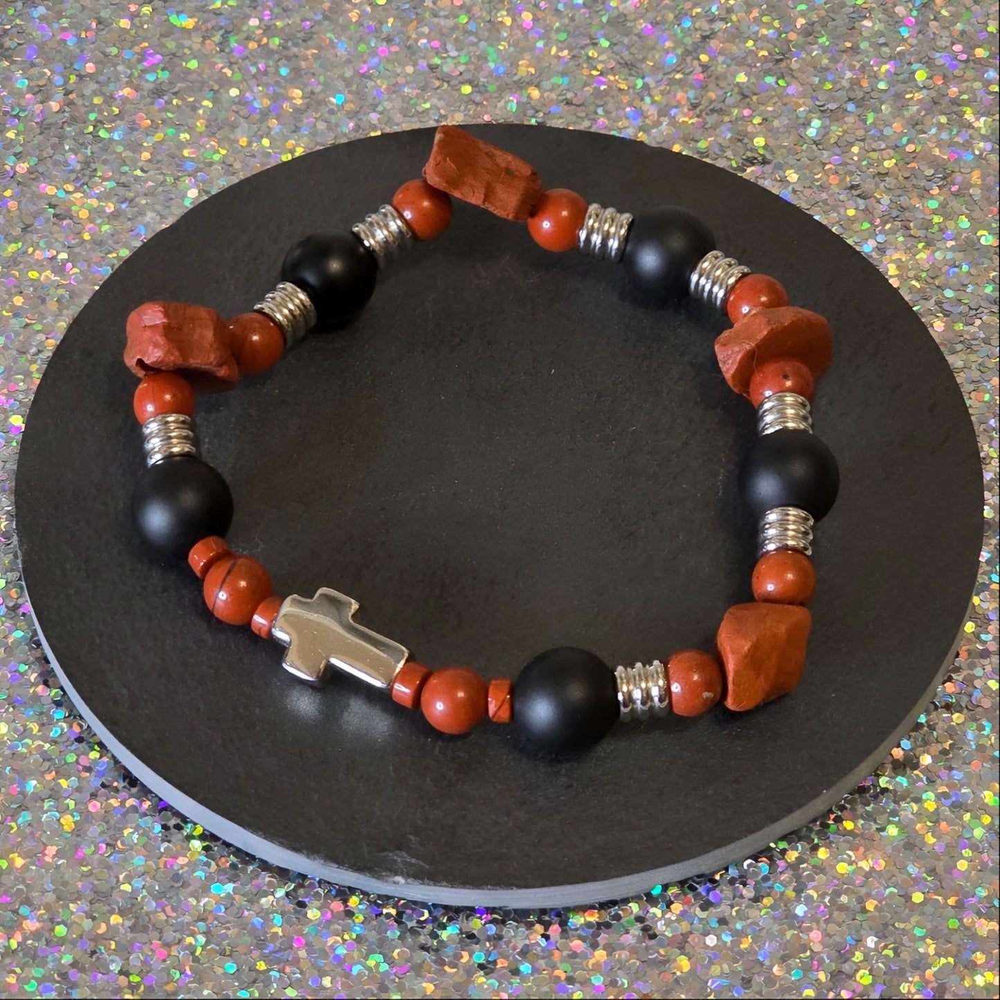 roter Jaspis Energie Armband Shoshin Wurzelchakra